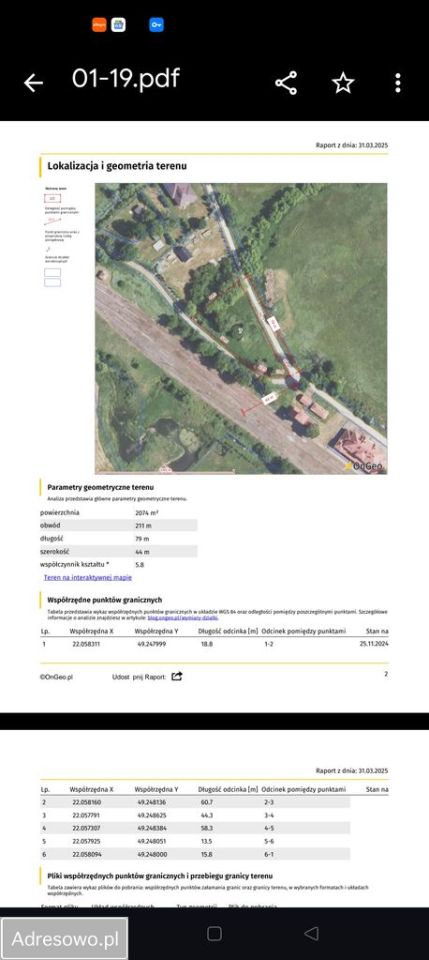 Działka rolna Nowy Łupków. Zdjęcie 2