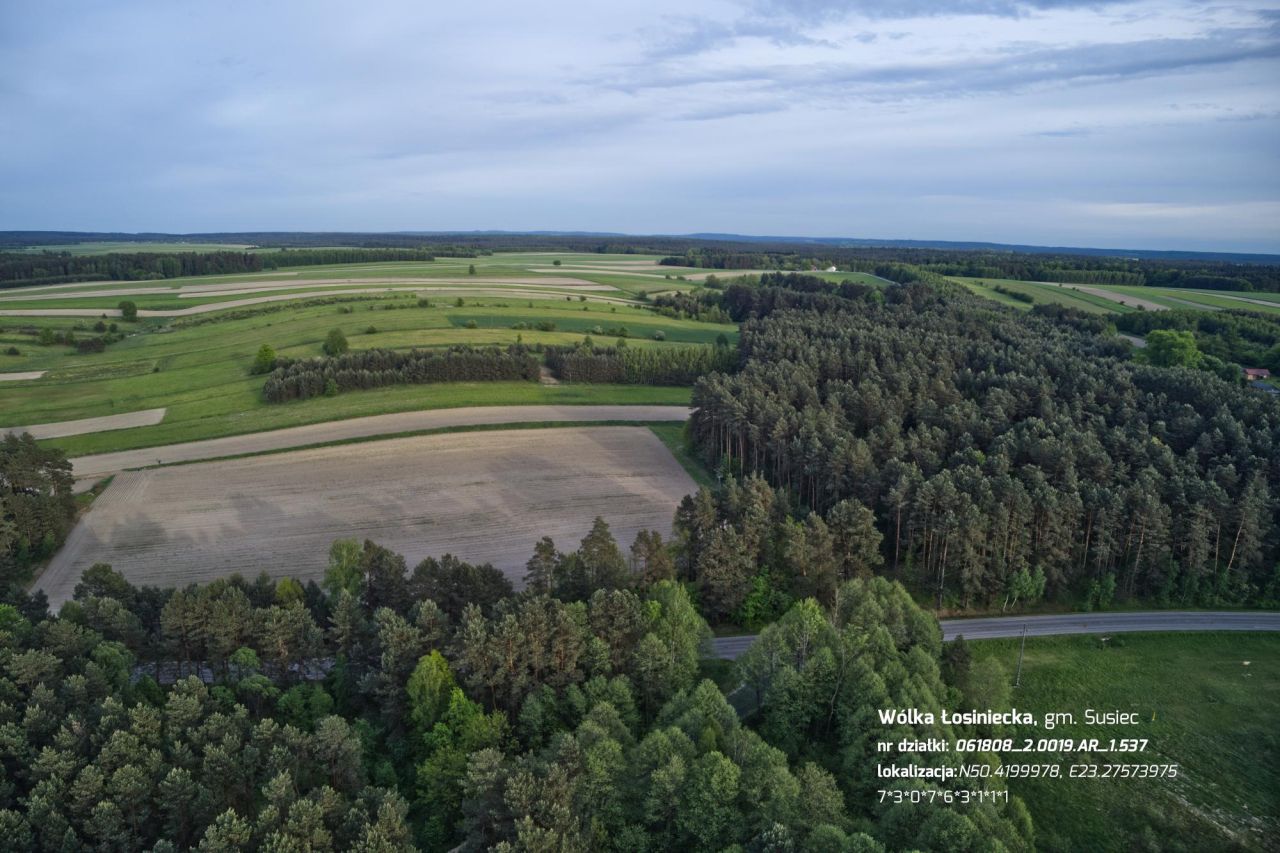 Działka budowlana Wólka Łosiniecka. Zdjęcie 5