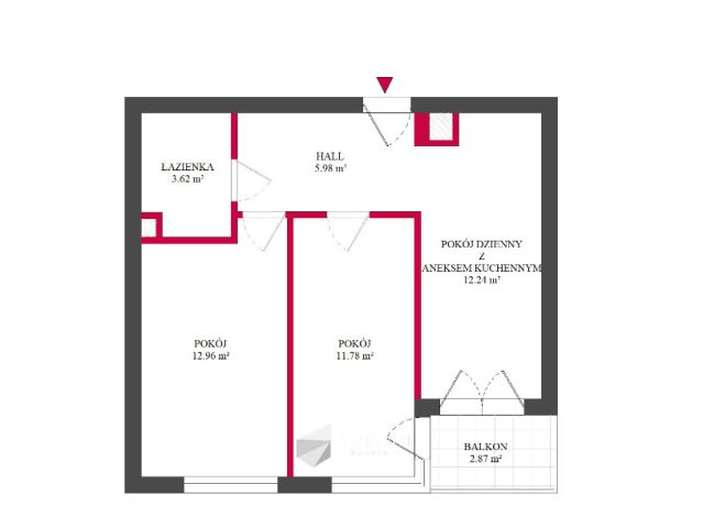 Mieszkanie 3-pokojowe Kraków Kliny, ul. Anny Szwed-Śniadowskiej. Zdjęcie 15