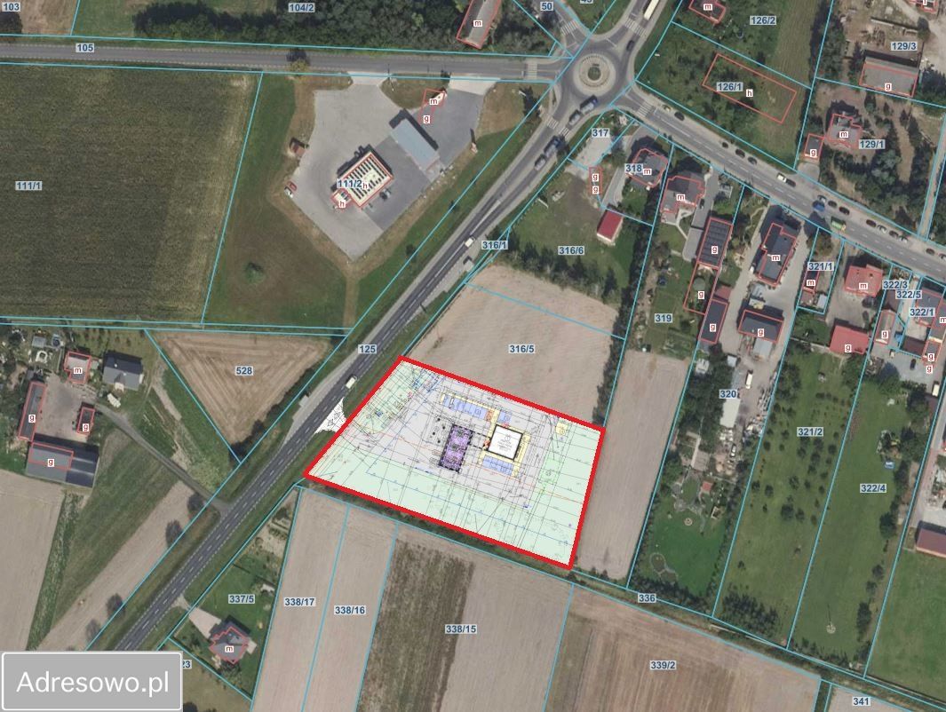 Działka inwestycyjna Morawin. Zdjęcie 3