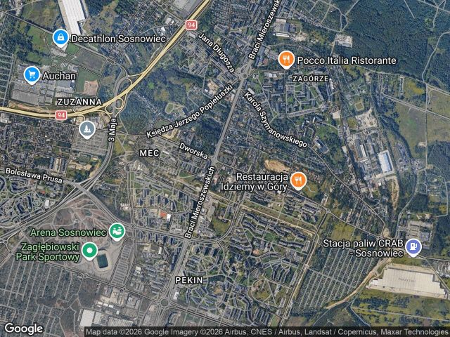Mieszkanie 3-pokojowe Sosnowiec Zagórze, ul. Teofila Lenartowicza. Zdjęcie 1