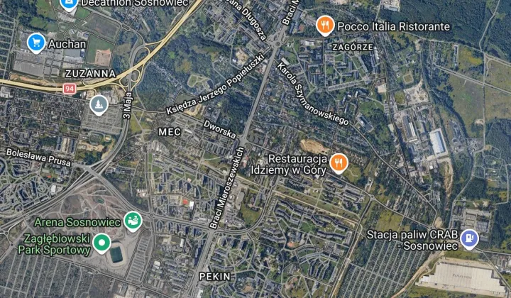 Mieszkanie 3-pokojowe Sosnowiec Zagórze, ul. Teofila Lenartowicza