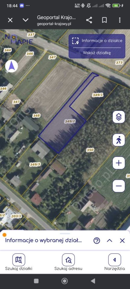 Działka budowlana Witulin. Zdjęcie 1