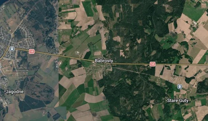 Działka budowlana Babrosty