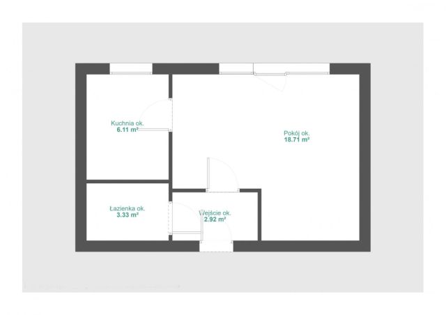 Mieszkanie 1-pokojowe Poznań Grunwald, ul. Jana Keplera. Zdjęcie 16