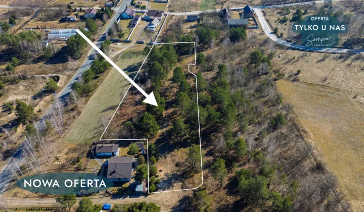 Działka budowlana Szczerców