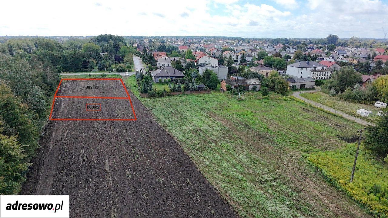 Działka budowlana Sochaczew Malesin, ul. Boryszewska. Zdjęcie 1