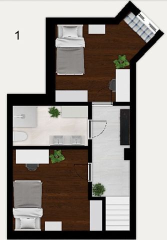 Mieszkanie 4-pokojowe Kraków Stare Miasto, ul. Stefana Batorego. Zdjęcie 15