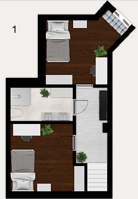 Mieszkanie 4-pokojowe Kraków Stare Miasto, ul. Stefana Batorego. Zdjęcie 15