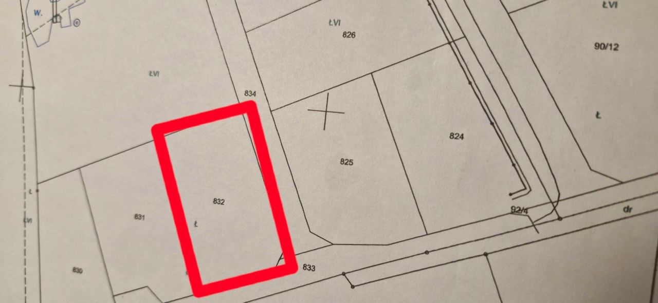 Działka budowlana Międzyborów