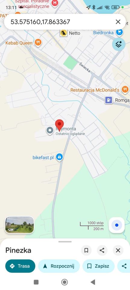 Działka budowlana Tuchola, ul. Reymonta. Zdjęcie 3