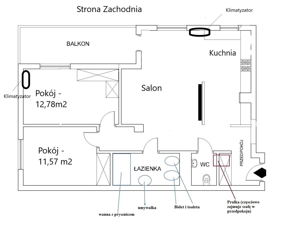 Mieszkanie 3-pokojowe Warszawa Targówek, ul. Wyspowa. Zdjęcie 14