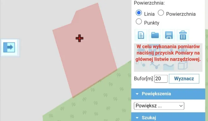 Działka budowlana Rybocice