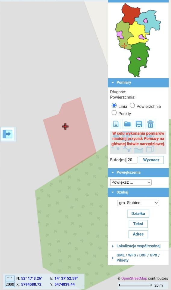Działka budowlana Rybocice. Zdjęcie 1