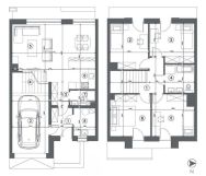 bliźniak, 5 pokoi Łódź Sikawa. Zdjęcie 4