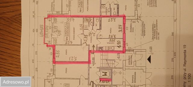 Mieszkanie 3-pokojowe Warszawa Żoliborz, al. Aleja Władysława Reymonta. Zdjęcie 1