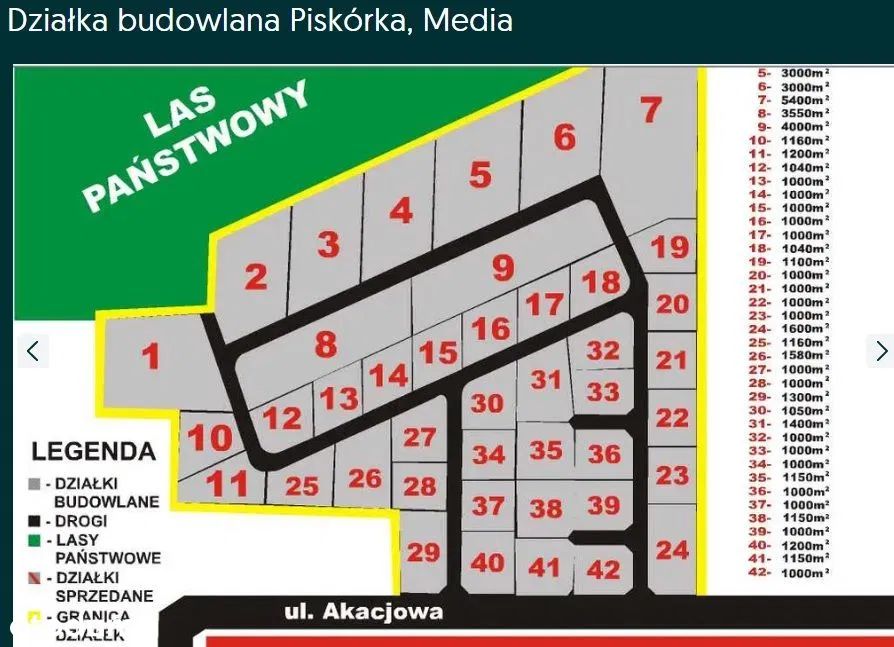 Działka budowlana Piskórka, ul. Baśniowa. Zdjęcie 2