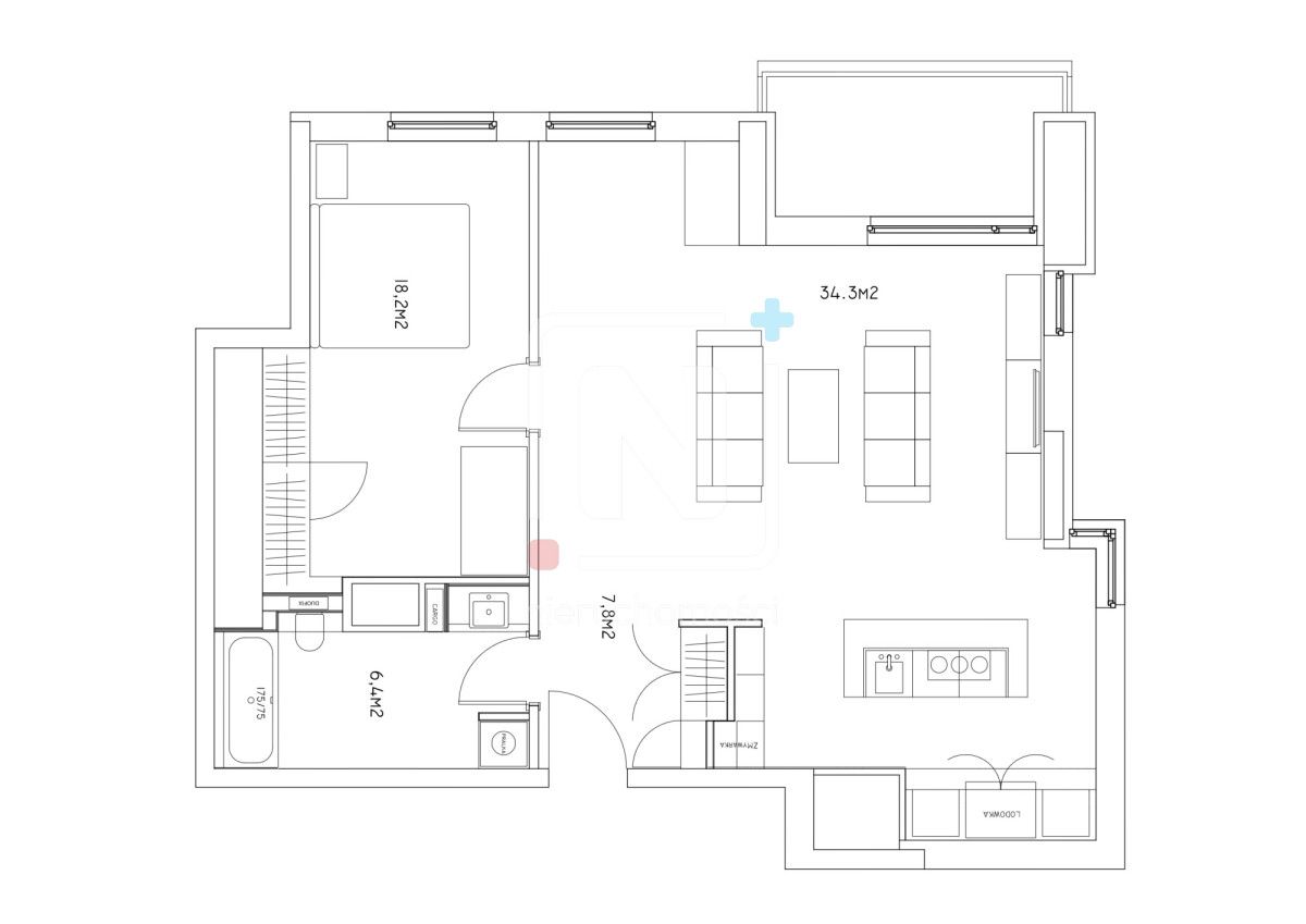 Mieszkanie 2-pokojowe Warszawa Wola, ul. Giełdowa. Zdjęcie 20