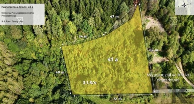 Działka rekreacyjna Marcinkowice. Zdjęcie 1