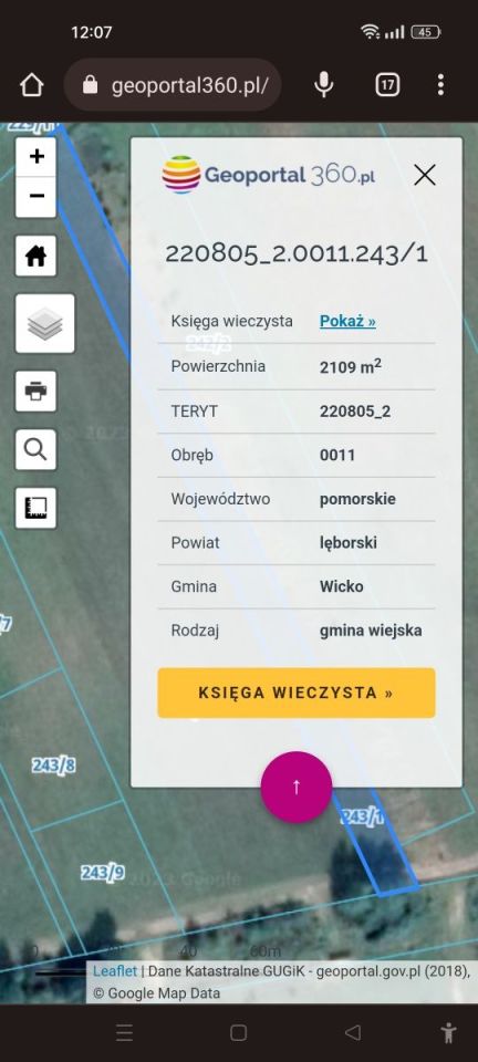 Działka budowlana Szczenurze. Zdjęcie 4