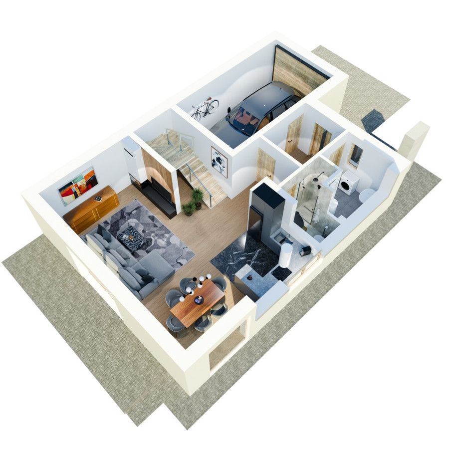 bliźniak, 5 pokoi Rybienko Stare, ul. Bajkowa. Zdjęcie 8