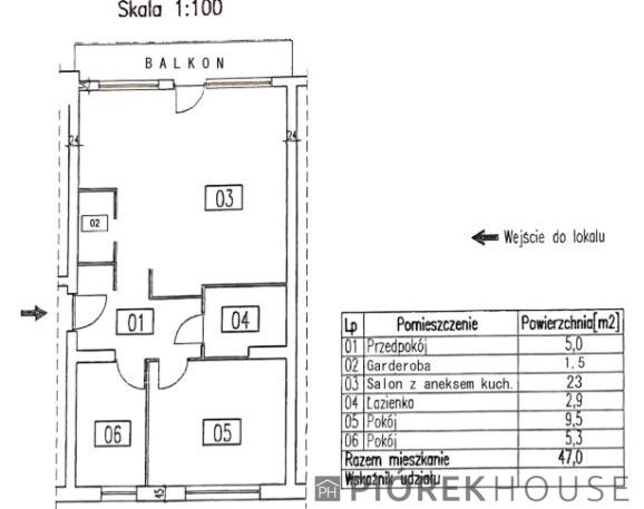 Mieszkanie 3-pokojowe Warszawa Targówek, ul. Łojewska. Zdjęcie 3
