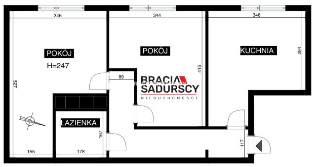 Mieszkanie 2-pokojowe Kraków Podgórze Duchackie, ul. Marii i Bolesława Wysłouchów. Zdjęcie 18