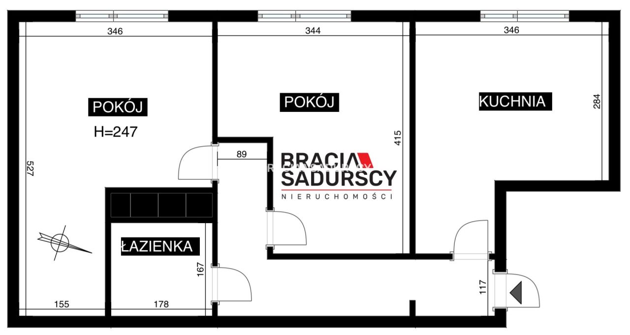 Mieszkanie 2-pokojowe Kraków Podgórze Duchackie, ul. Marii i Bolesława Wysłouchów. Zdjęcie 18