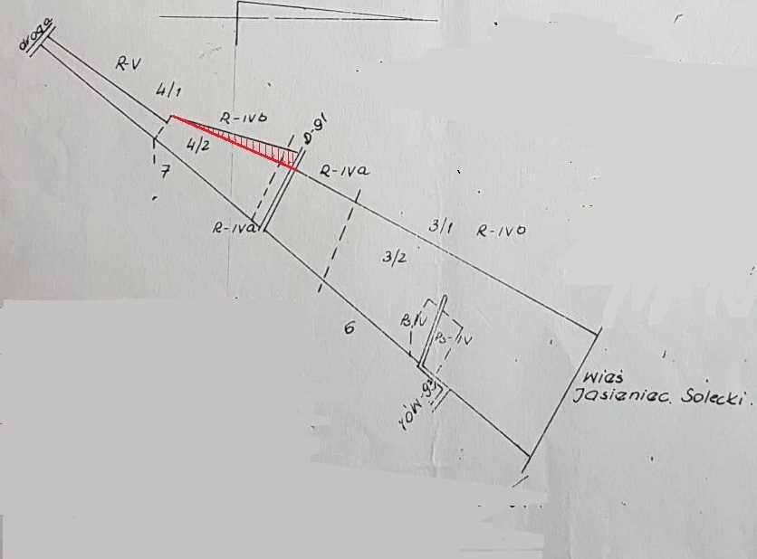 Działka rolno-budowlana Ciepielów-Kolonia. Zdjęcie 3