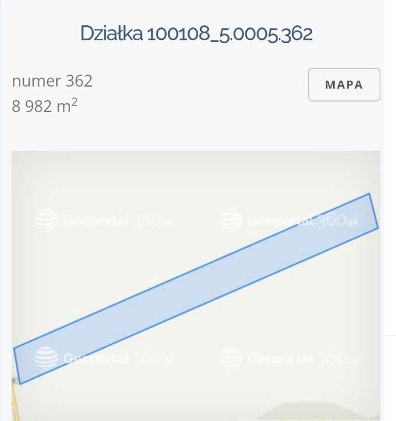 Działka rolna Dąbrowa. Zdjęcie 2