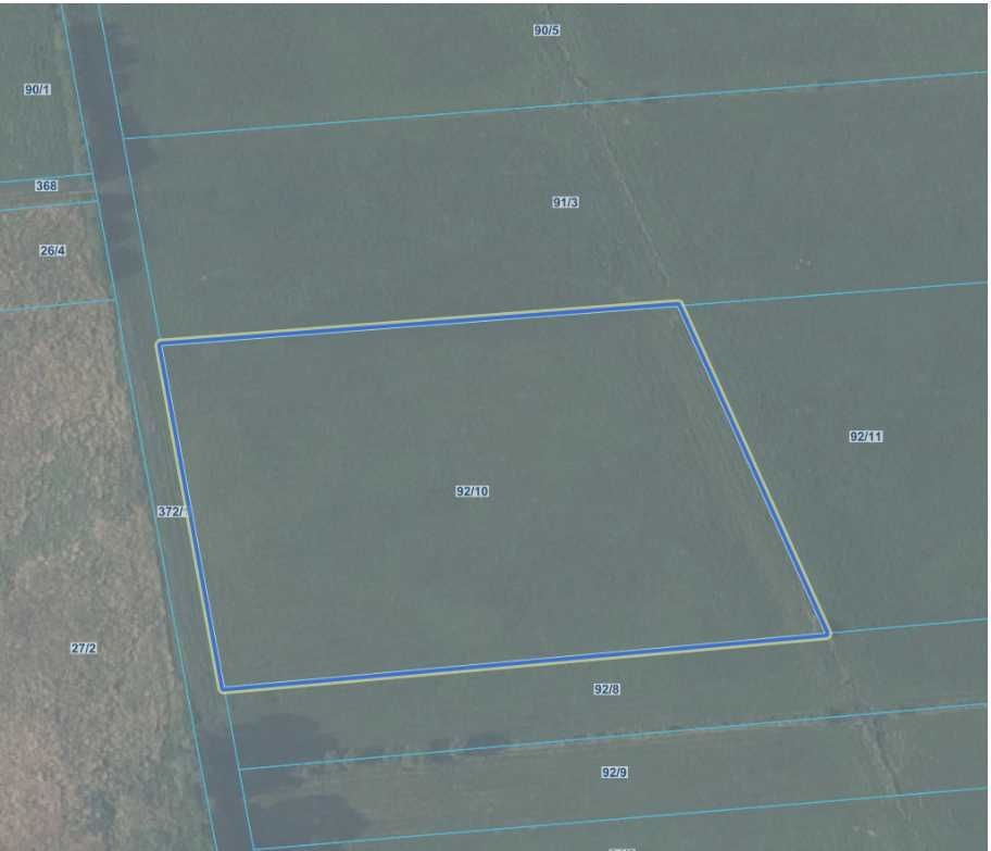 Działka rolna Grzebienie