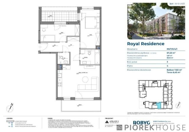 Mieszkanie 3-pokojowe Warszawa Wilanów, ul. Adama Branickiego. Zdjęcie 1