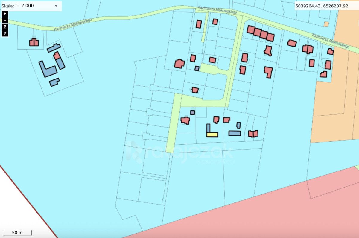 Działka inwestycyjna Gdynia Chwarzno-Wiczlino, ul. Kazimierza Małkowskiego. Zdjęcie 4