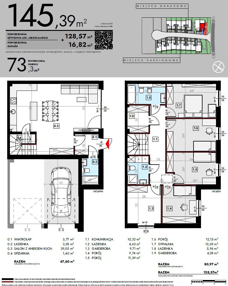 bliźniak, 6 pokoi Szczytniki. Zdjęcie 18