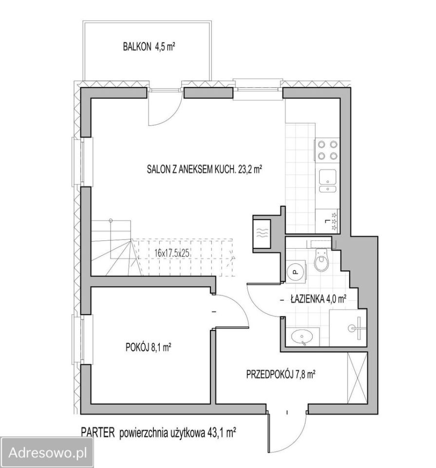 Mieszkanie 4-pokojowe Siechnice, ul. Jarzębinowa. Zdjęcie 7