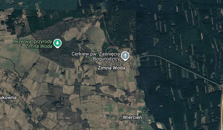 Działka budowlana Zimna Woda