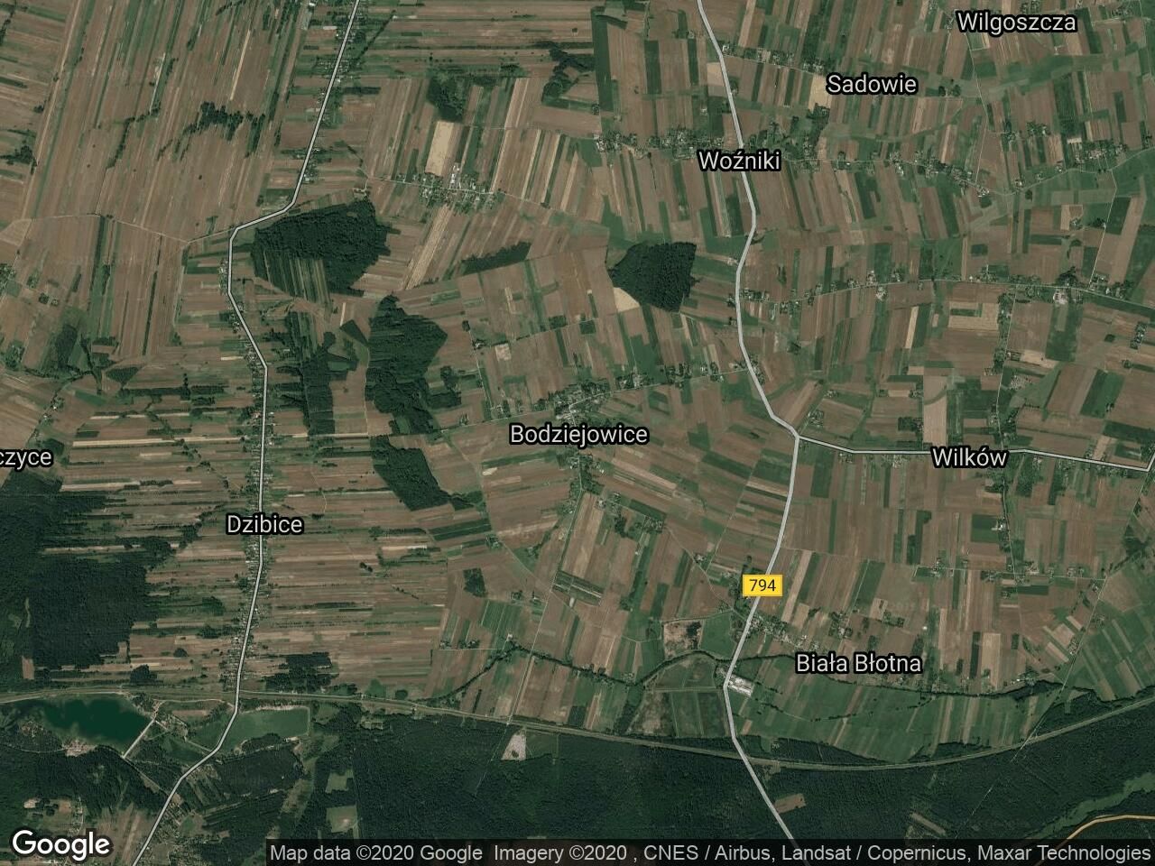 Działka rolna Bodziejowice