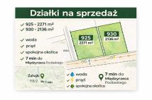 Działka budowlana Zahajki Kacze Dołki. Zdjęcie 1