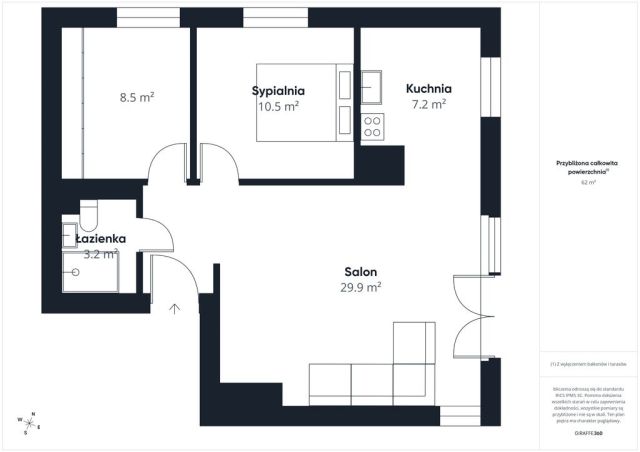 Mieszkanie 3-pokojowe Warszawa Wola. Zdjęcie 6