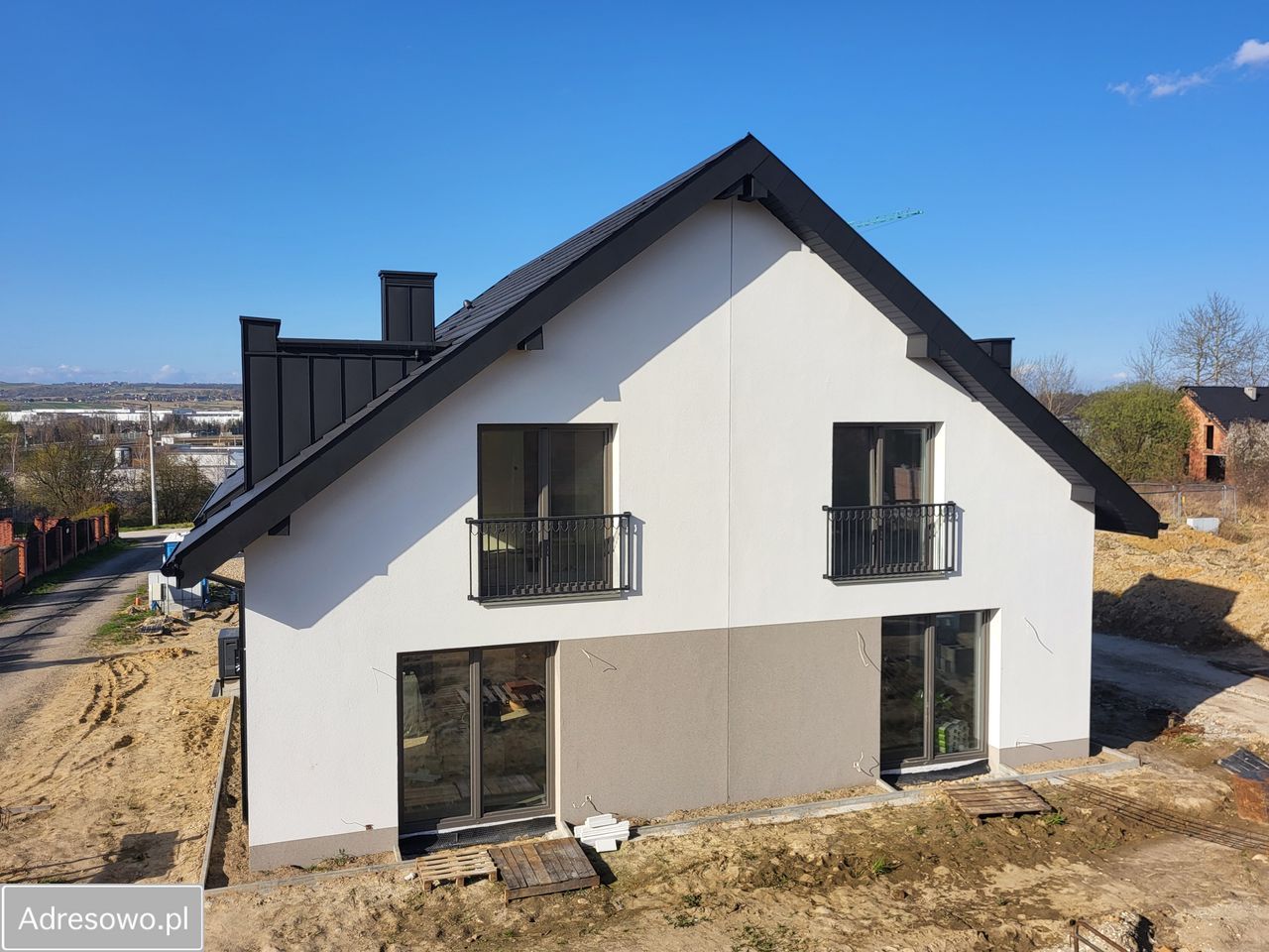 bliźniak, 4 pokoje Rząska, ul. Piaski. Zdjęcie 2