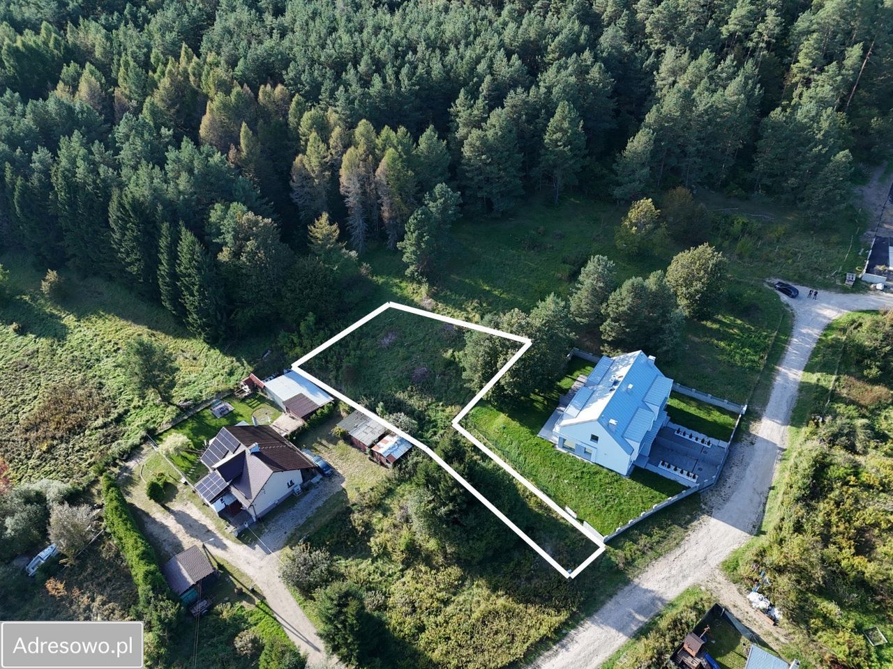 Działka budowlana Łupstych. Zdjęcie 2