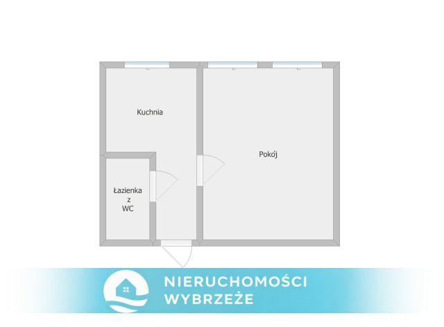 Mieszkanie 1-pokojowe Gdańsk Wrzeszcz, ul. Bolesława Chrobrego. Zdjęcie 7