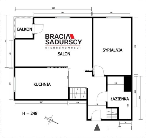 Mieszkanie 2-pokojowe Kraków Prądnik Biały, ul. Macieja Słomczyńskiego. Zdjęcie 3