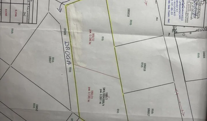 Działka budowlana Szczytna, ul. Szklarska