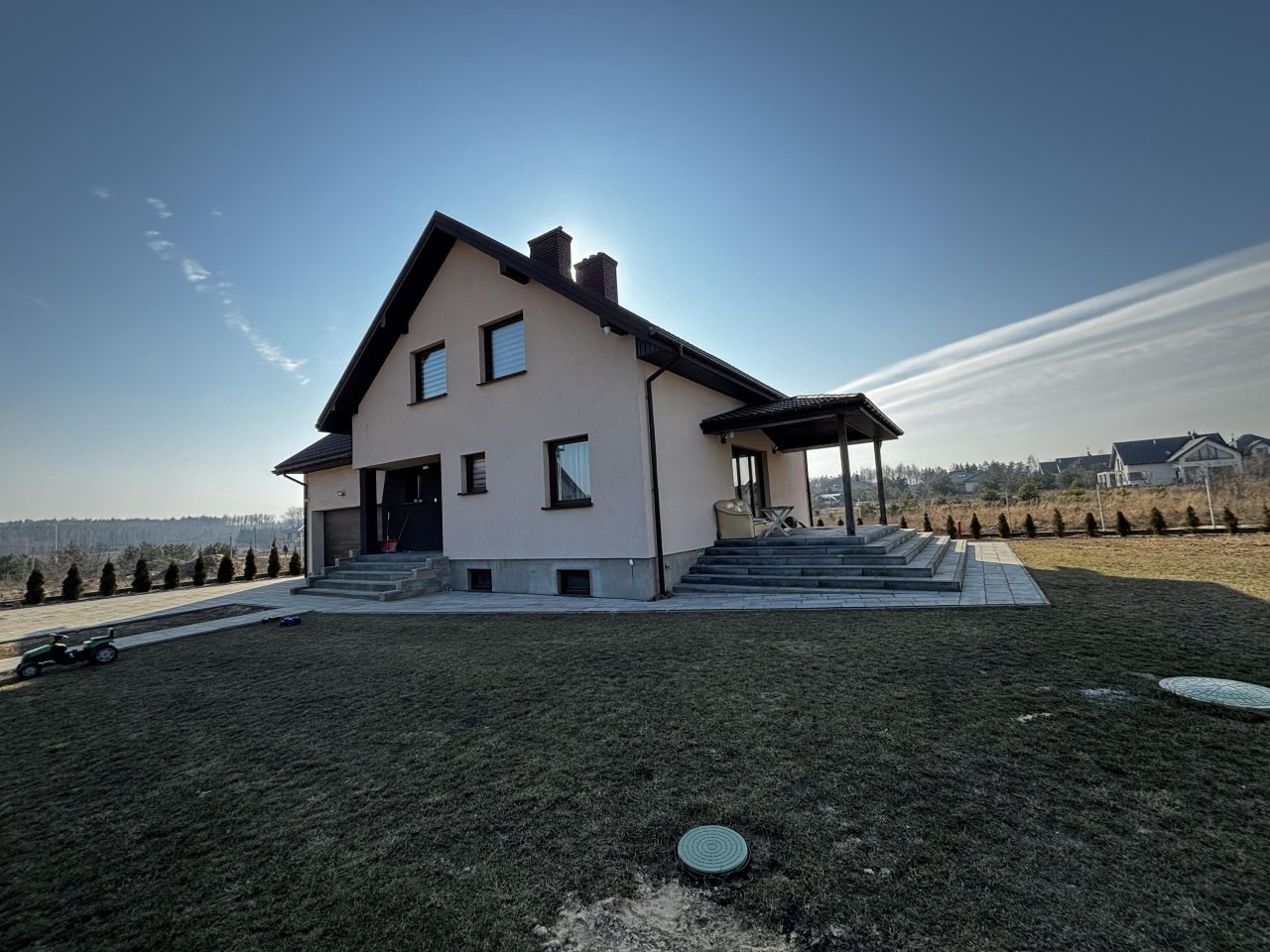 dom wolnostojący, 6 pokoi Mława Mława-Wólka, ul. Kryształowa. Zdjęcie 2