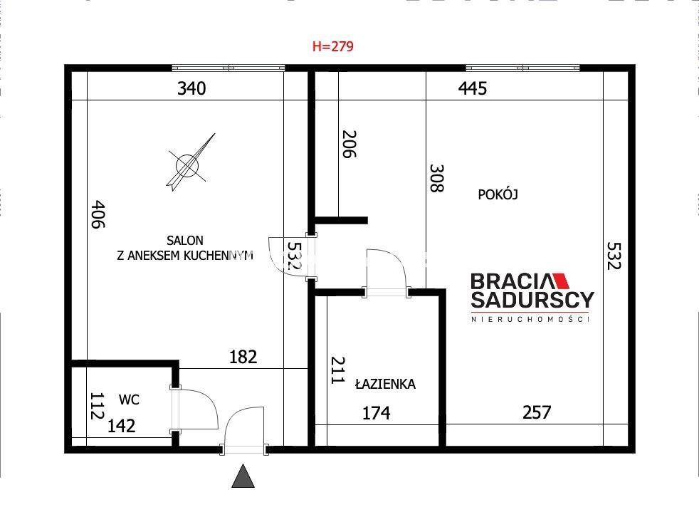 Mieszkanie 2-pokojowe Kraków Stare Miasto, ul. Kątowa. Zdjęcie 26