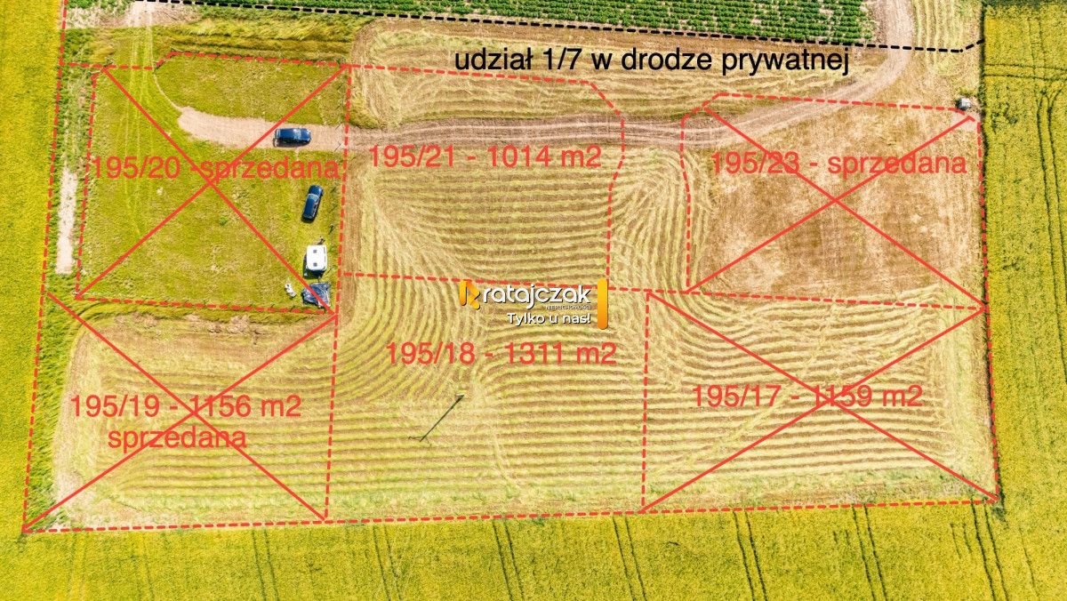 Działka budowlana Robakowo, ul. Królewska. Zdjęcie 3