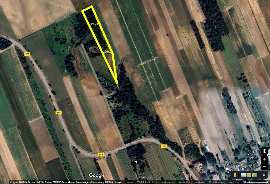 Działka rekreacyjna Wychódźc