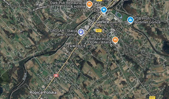 Działka budowlana Gorlice Zawodzie, ul. Kornela Makuszyńskiego