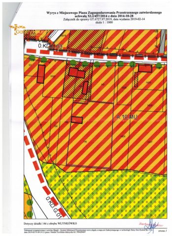 Działka inwestycyjna Włynkówko, ul. Błękitna. Zdjęcie 4